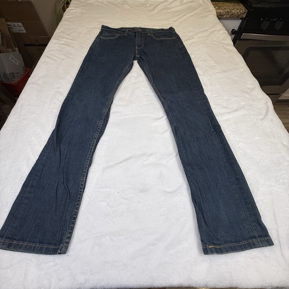Levi’s 511 Selvedge Jeans Men’s 32x32 Blue Slim Fit Denim Red Tab 2015